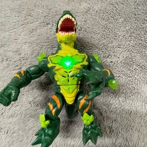 Beast Lab Dino Creator Raging Raptor Figure RARE Dinosaur Action Figure Tested